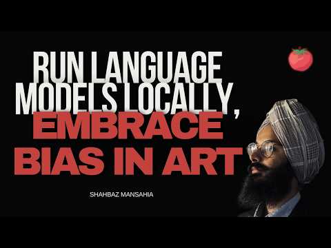 Local Models and Human AI Art Co-creation | Shahbaz Mansahia