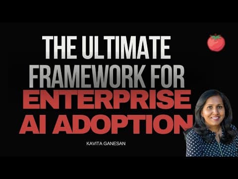 Culture Eats AI for Breakfast: Building AI-Ready Organizations | Kavita Ganesan